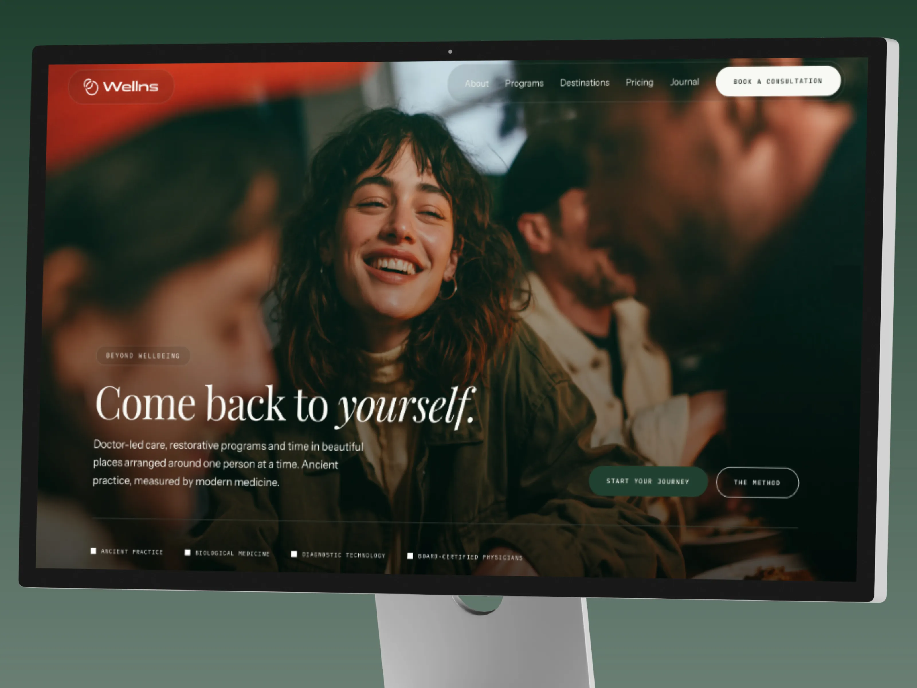 Wellns template preview